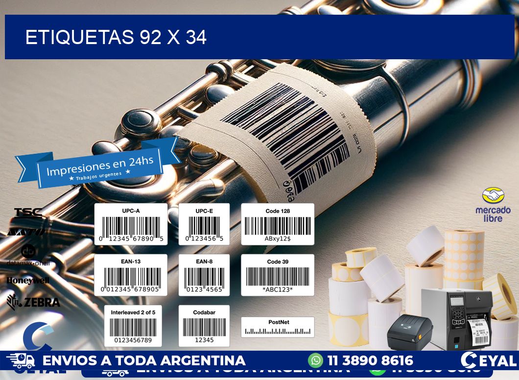 ETIQUETAS 92 x 34