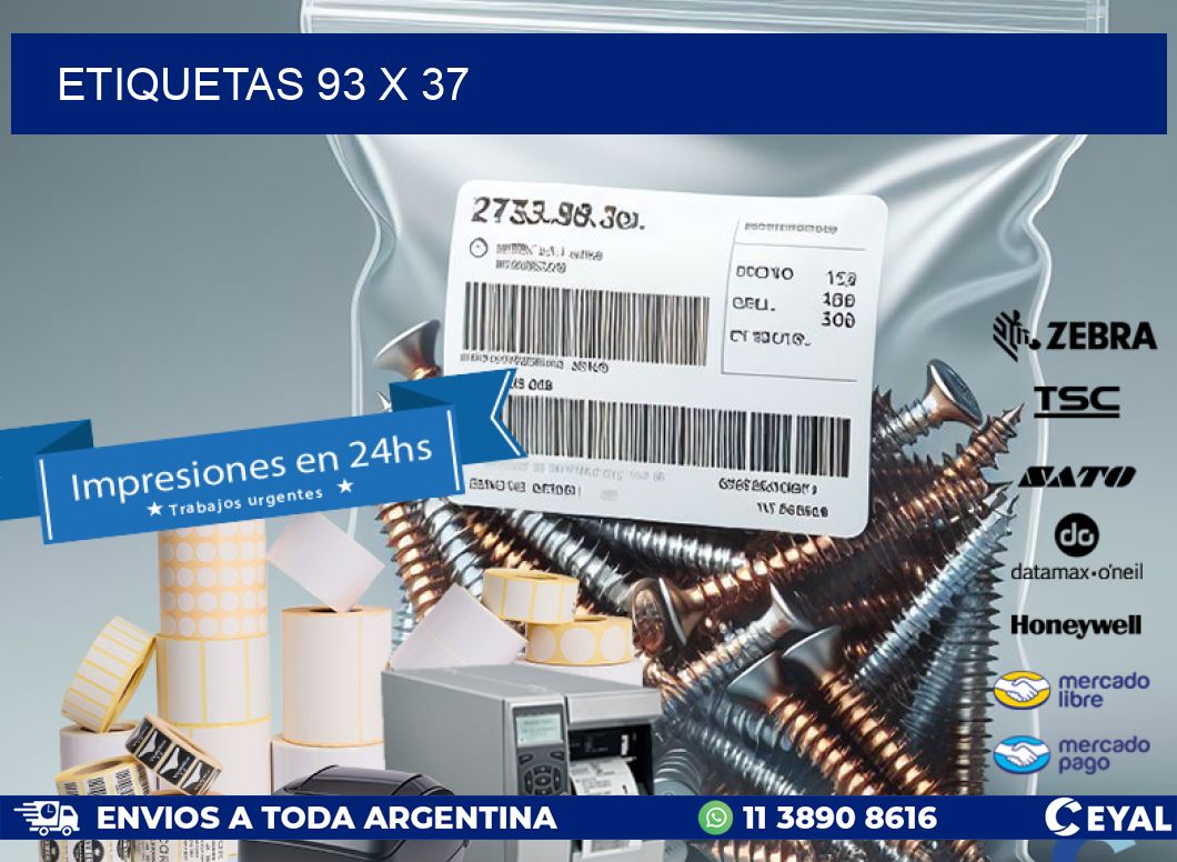 ETIQUETAS 93 x 37