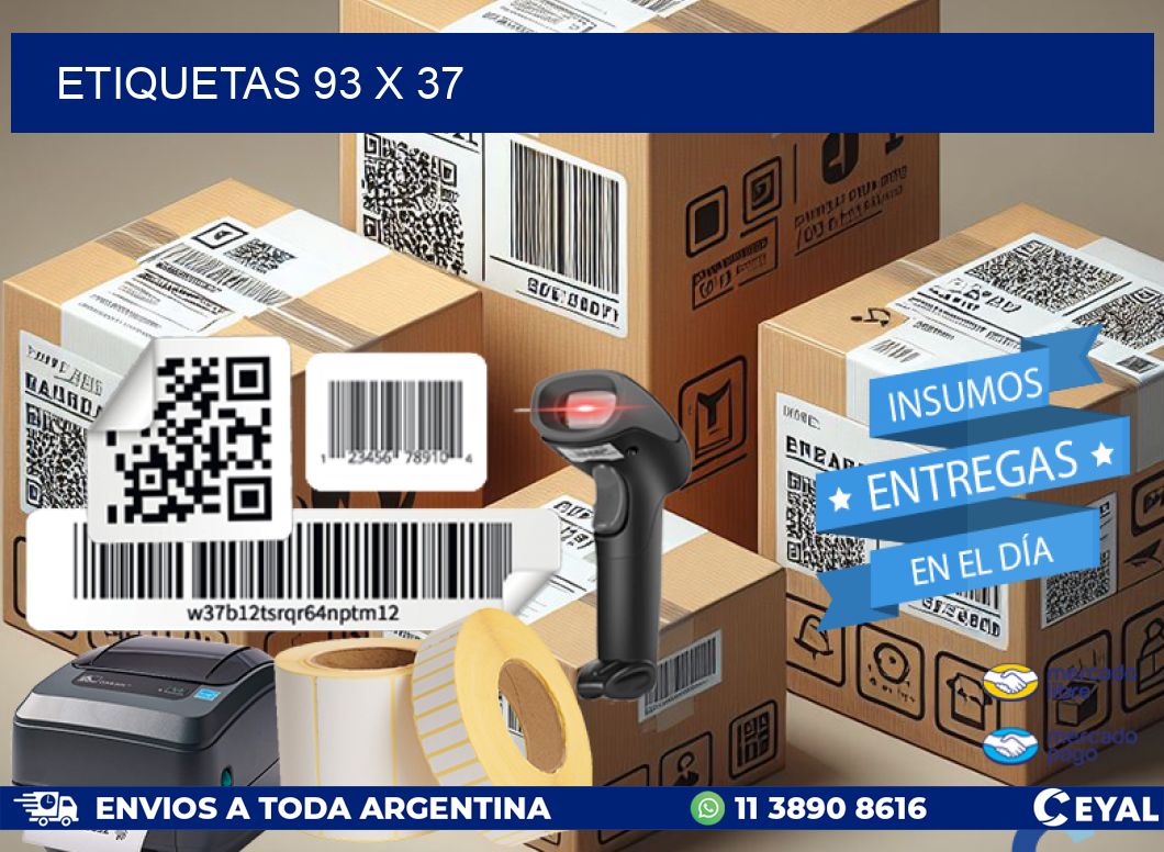 ETIQUETAS 93 x 37