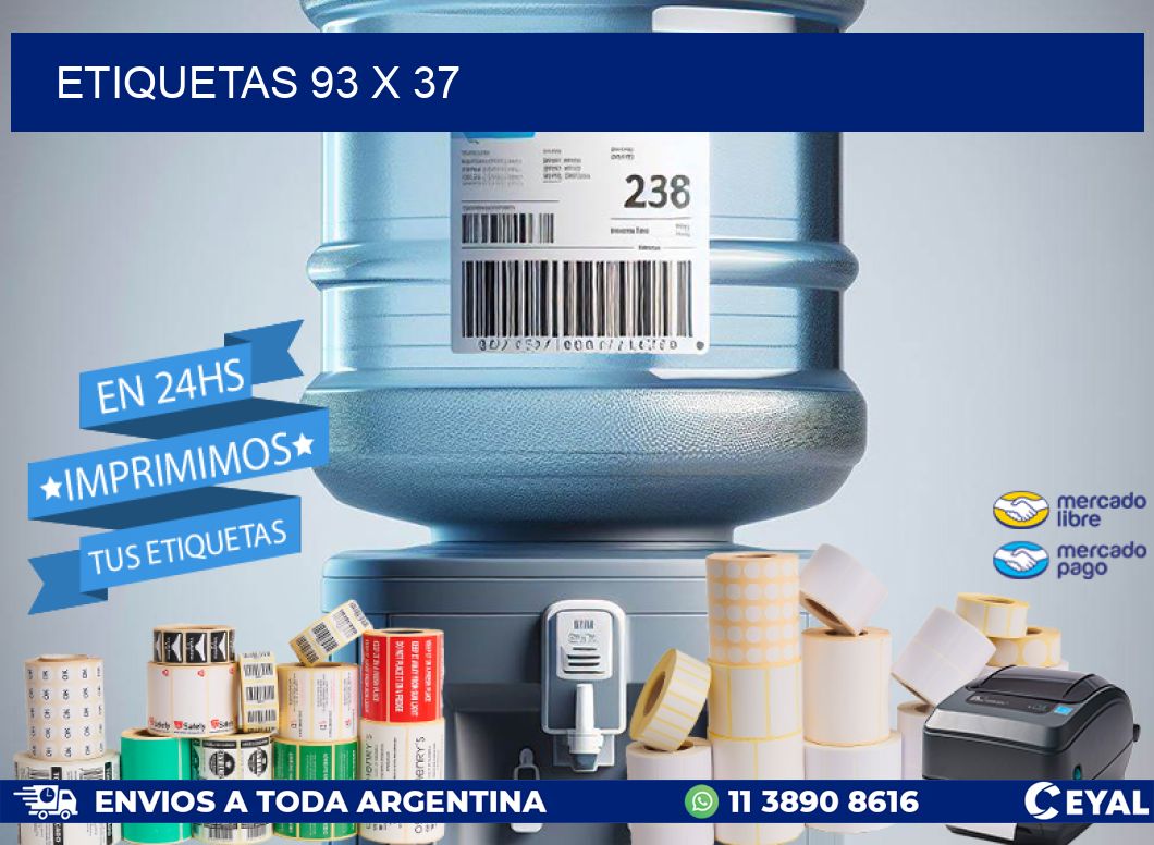 ETIQUETAS 93 x 37