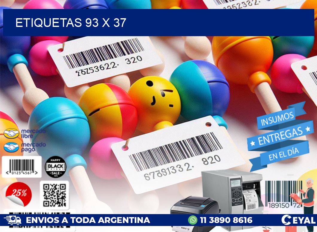 ETIQUETAS 93 x 37
