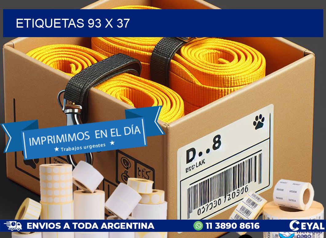 ETIQUETAS 93 x 37