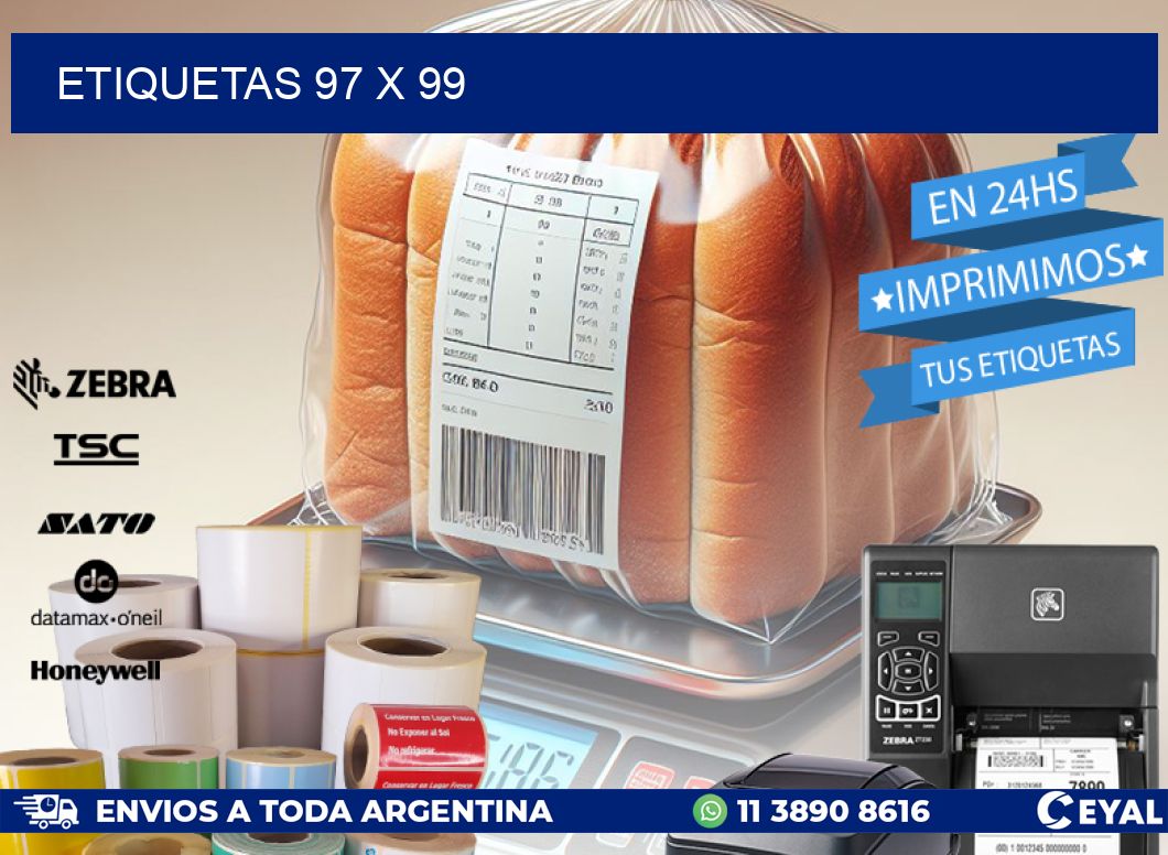 ETIQUETAS 97 x 99