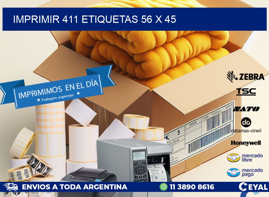 IMPRIMIR 411 ETIQUETAS 56 x 45