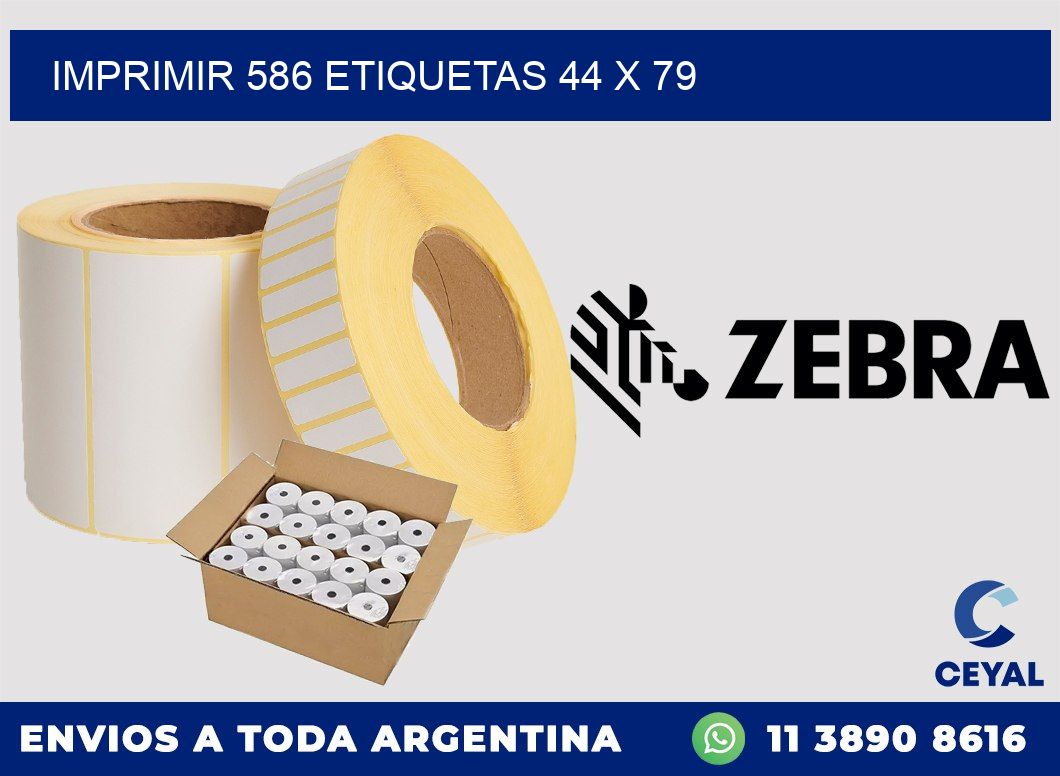 IMPRIMIR 586 ETIQUETAS 44 x 79