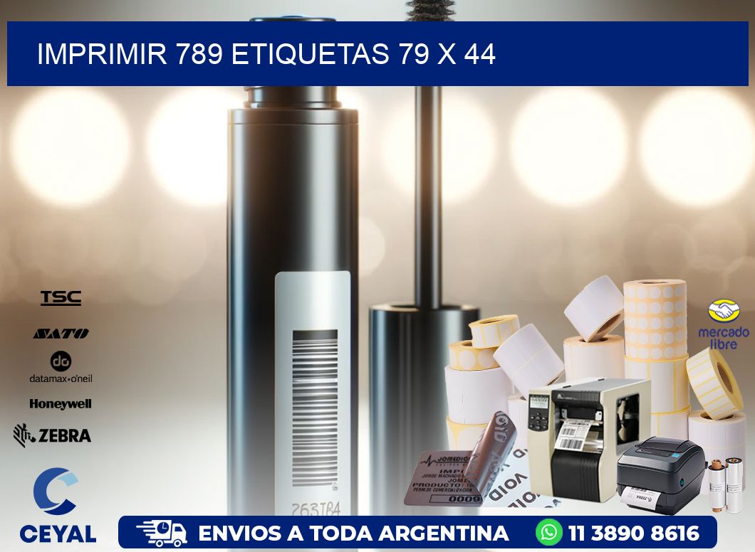 IMPRIMIR 789 ETIQUETAS 79 x 44