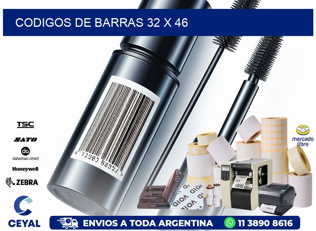 codigos de barras 32 x 46