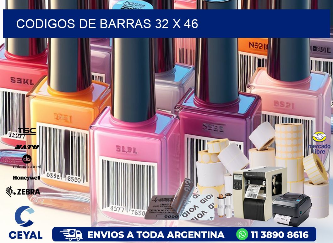 codigos de barras 32 x 46