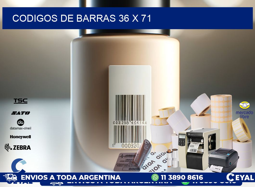 codigos de barras 36 x 71