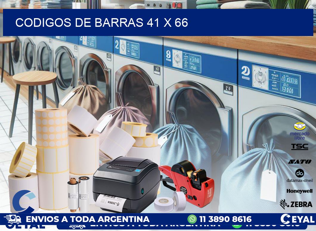 codigos de barras 41 x 66