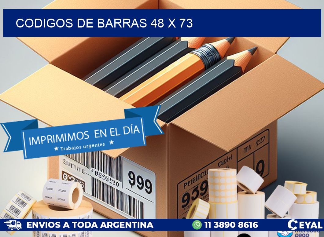 codigos de barras 48 x 73