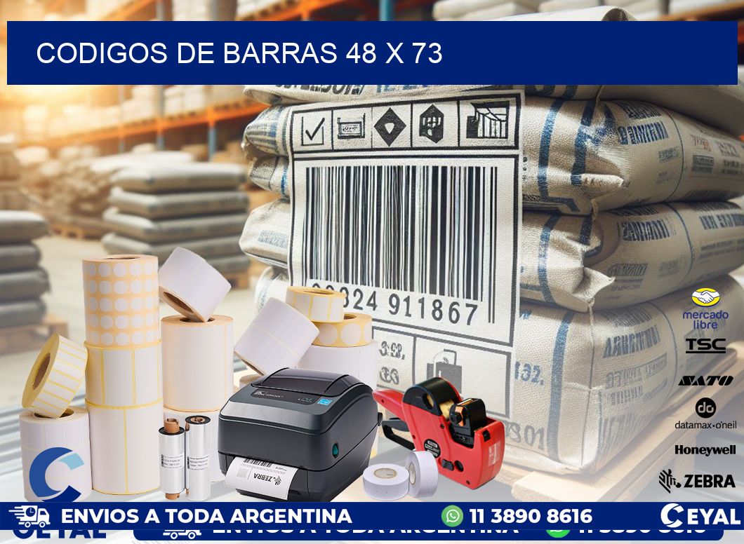 codigos de barras 48 x 73