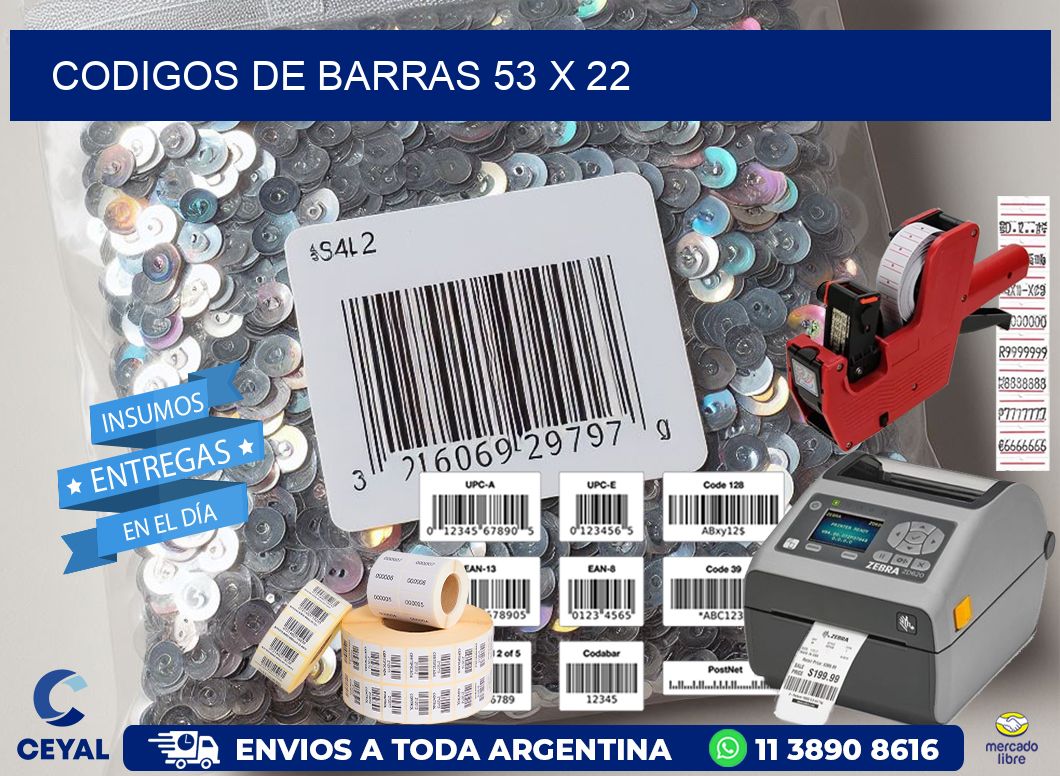 codigos de barras 53 x 22