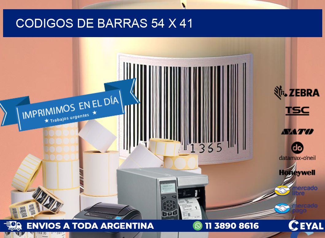 codigos de barras 54 x 41