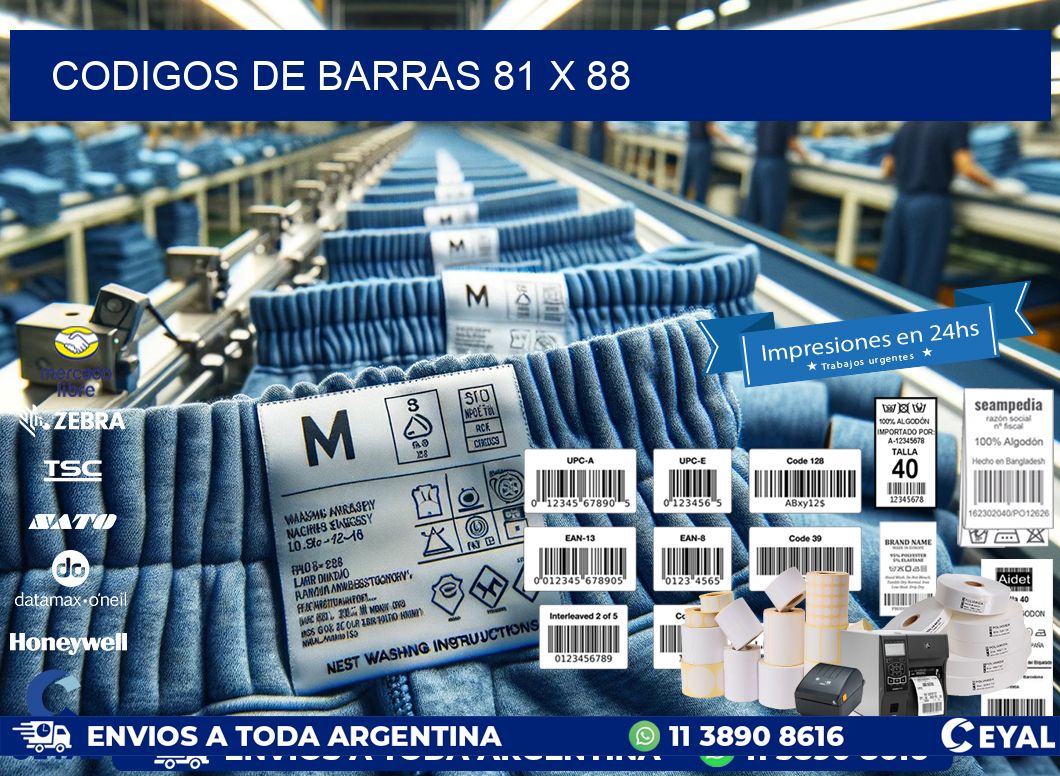 codigos de barras 81 x 88