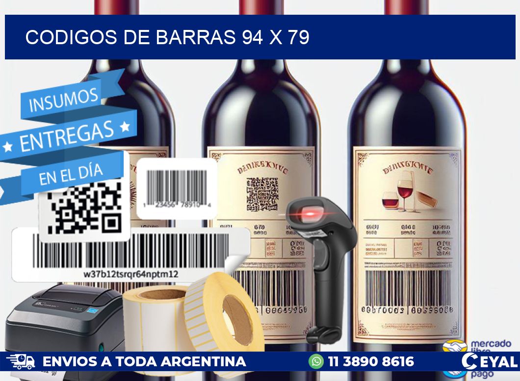 codigos de barras 94 x 79
