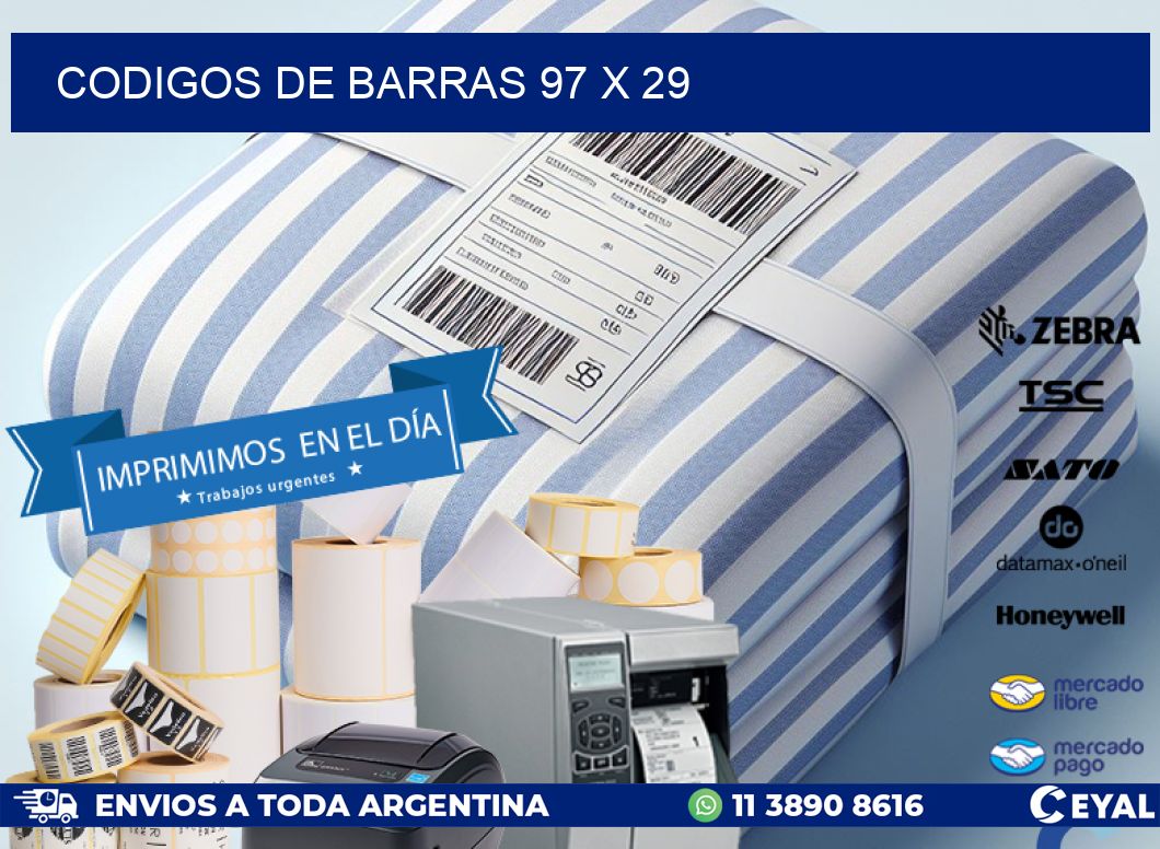 codigos de barras 97 x 29