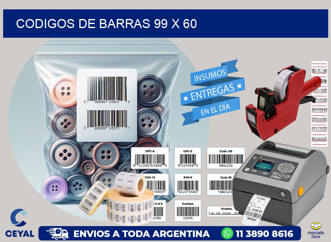 codigos de barras 99 x 60