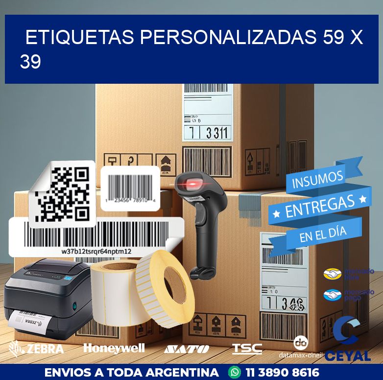 etiquetas personalizadas 59 x 39
