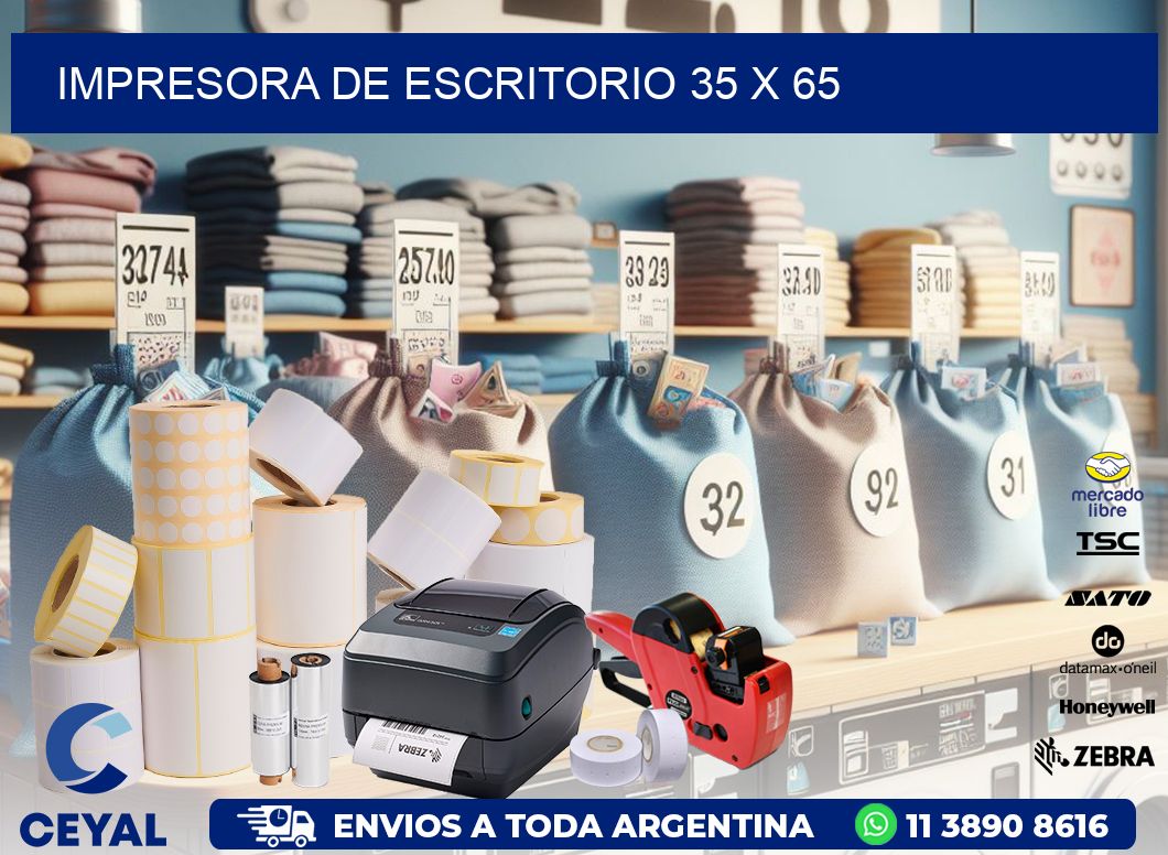 impresora de escritorio 35 x 65