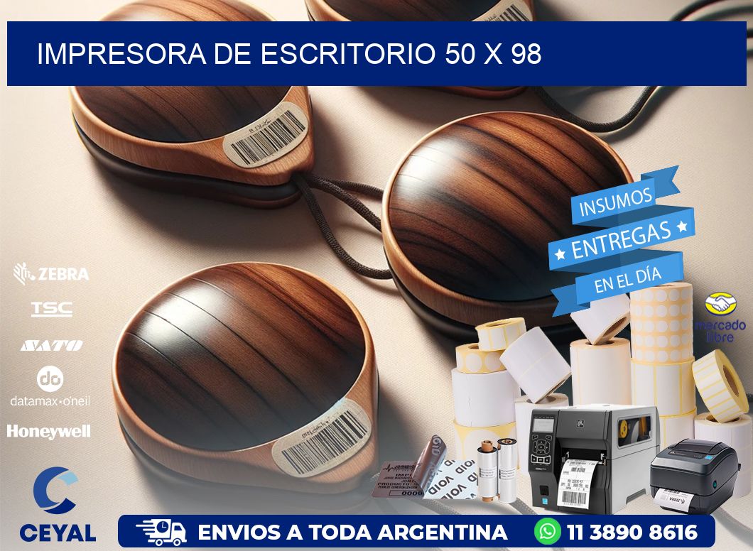impresora de escritorio 50 x 98