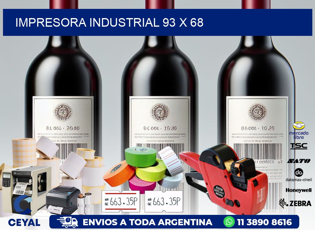impresora industrial 93 x 68