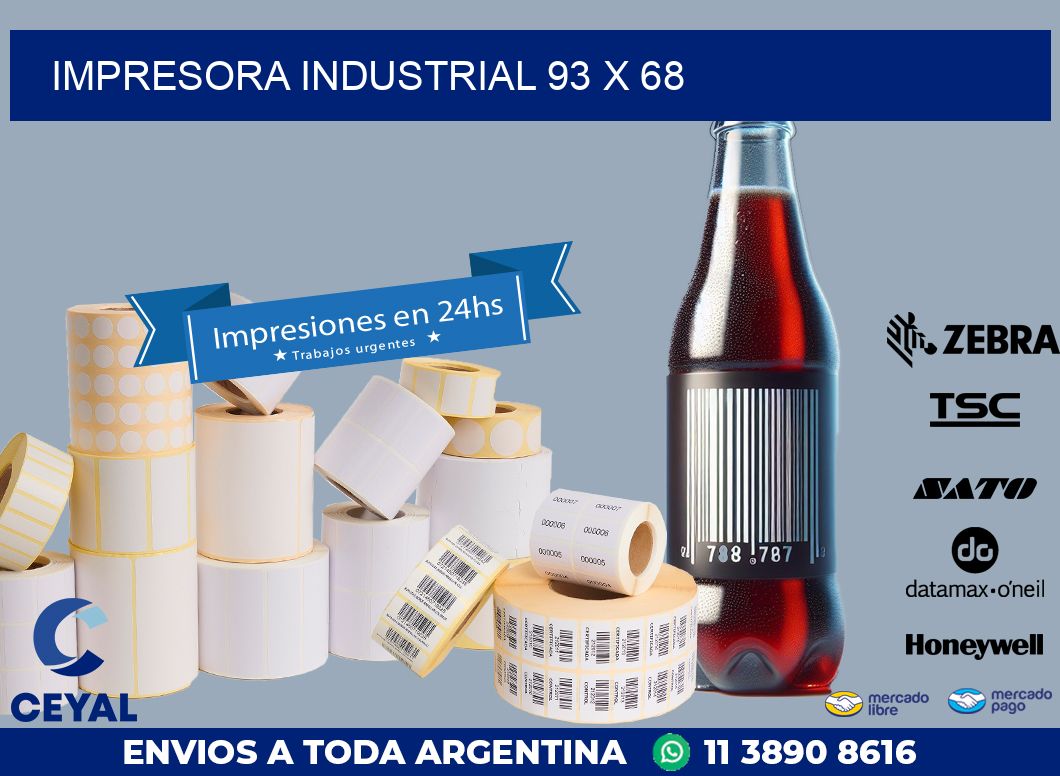 impresora industrial 93 x 68