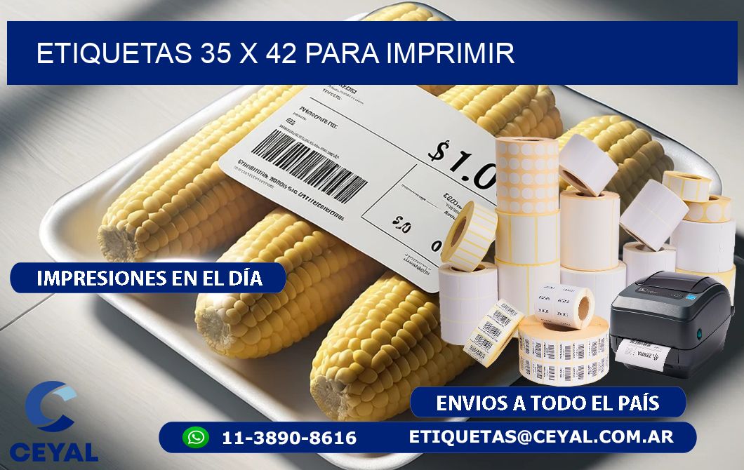 ETIQUETAS 35 x 42 PARA IMPRIMIR