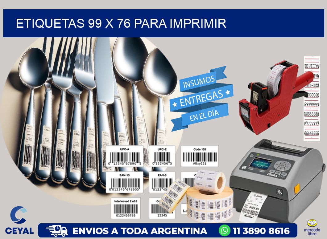 ETIQUETAS 99 x 76 PARA IMPRIMIR