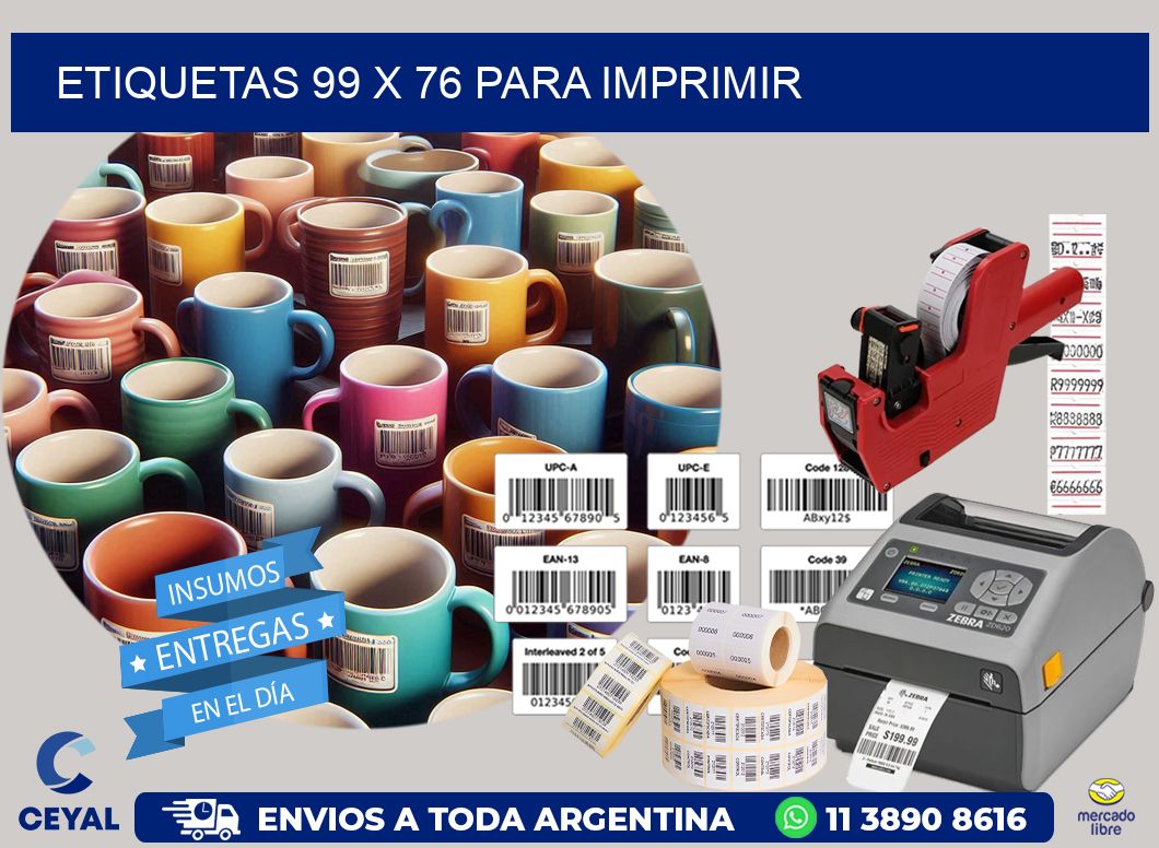 ETIQUETAS 99 x 76 PARA IMPRIMIR