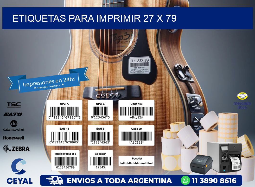 etiquetas para imprimir 27 x 79