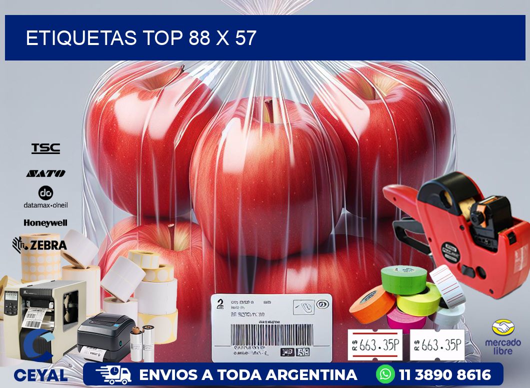 etiquetas top 88 x 57