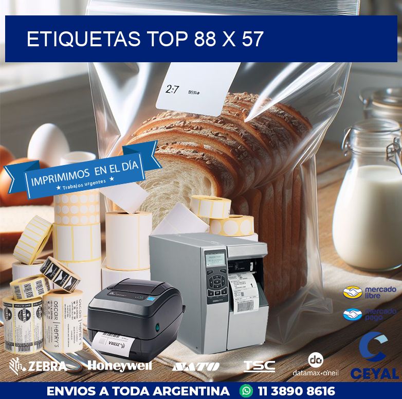 etiquetas top 88 x 57