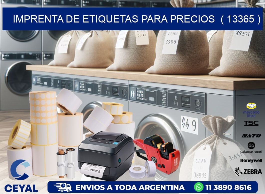 imprenta de etiquetas para precios  ( 13365 )