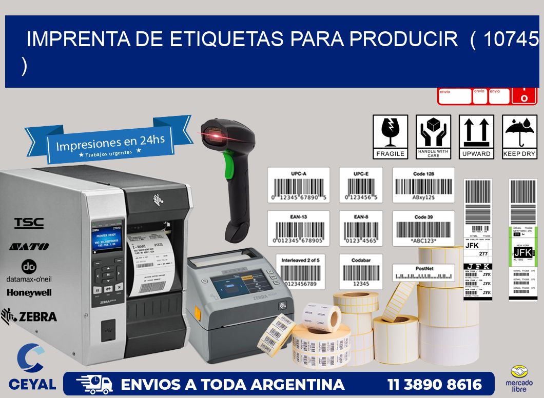 imprenta de etiquetas para producir ( 10745 )