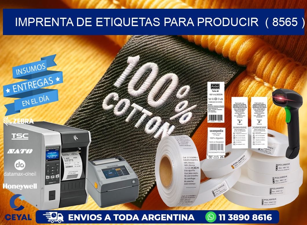 imprenta de etiquetas para producir ( 8565 )