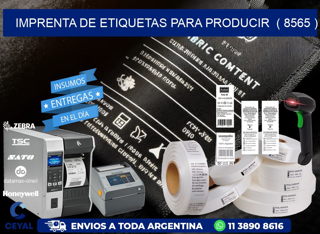 imprenta de etiquetas para producir ( 8565 )