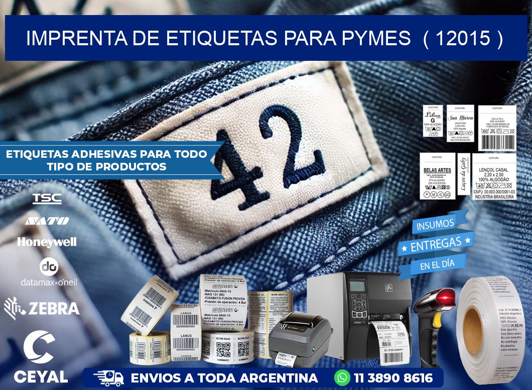imprenta de etiquetas para pymes  ( 12015 )