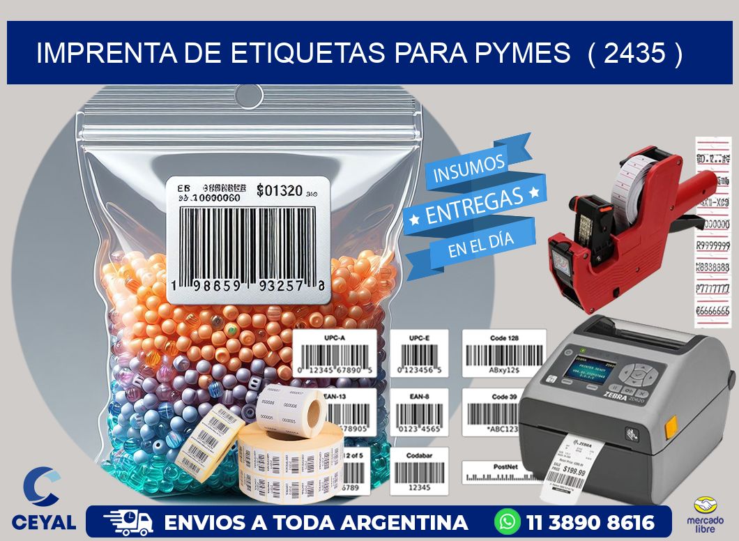 imprenta de etiquetas para pymes  ( 2435 )