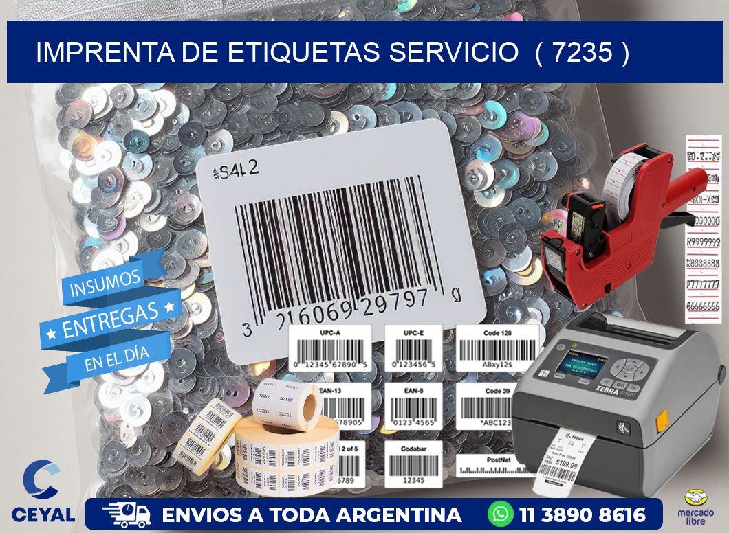imprenta de etiquetas servicio ( 7235 )
