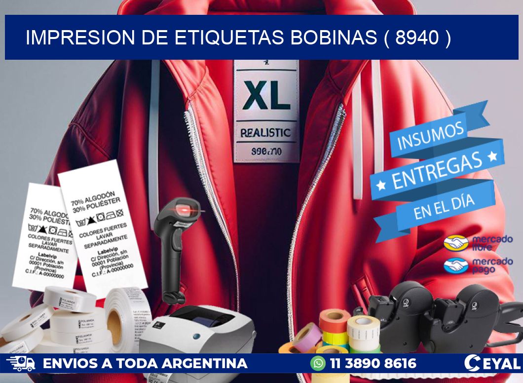 impresion de etiquetas bobinas ( 8940 )