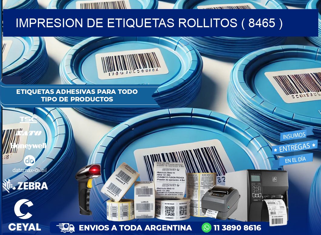 impresion de etiquetas rollitos ( 8465 )
