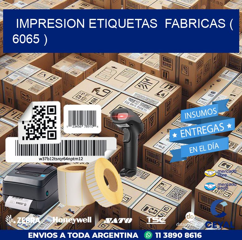impresion etiquetas  fabricas ( 6065 )