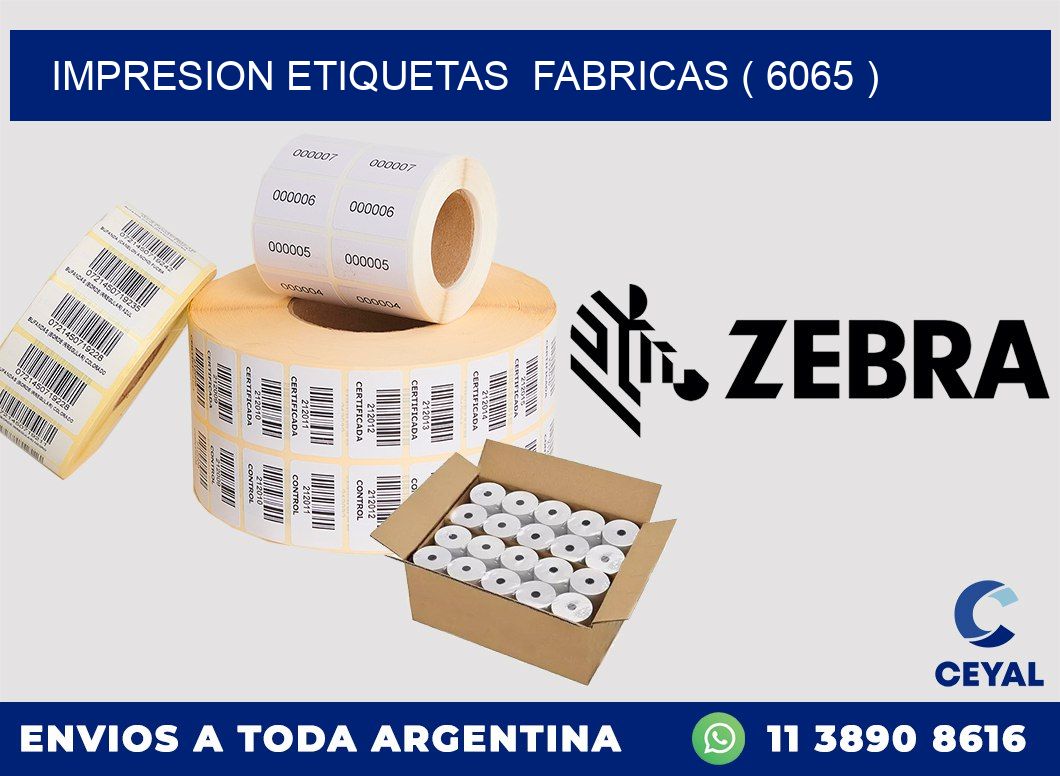 impresion etiquetas  fabricas ( 6065 )