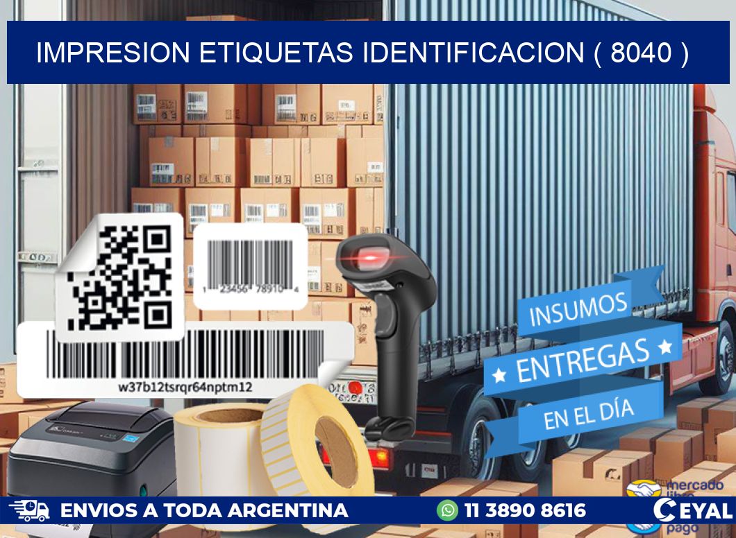 impresion etiquetas identificacion ( 8040 )