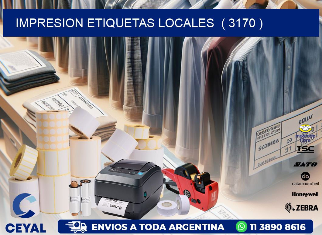 impresion etiquetas locales  ( 3170 )