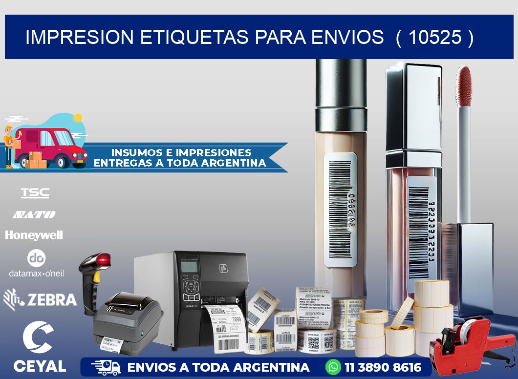 impresion etiquetas para envios  ( 10525 )