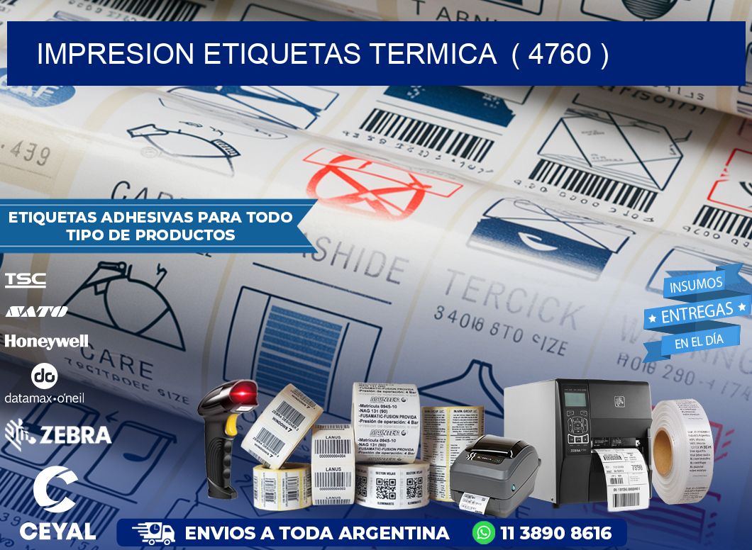 impresion etiquetas termica  ( 4760 )