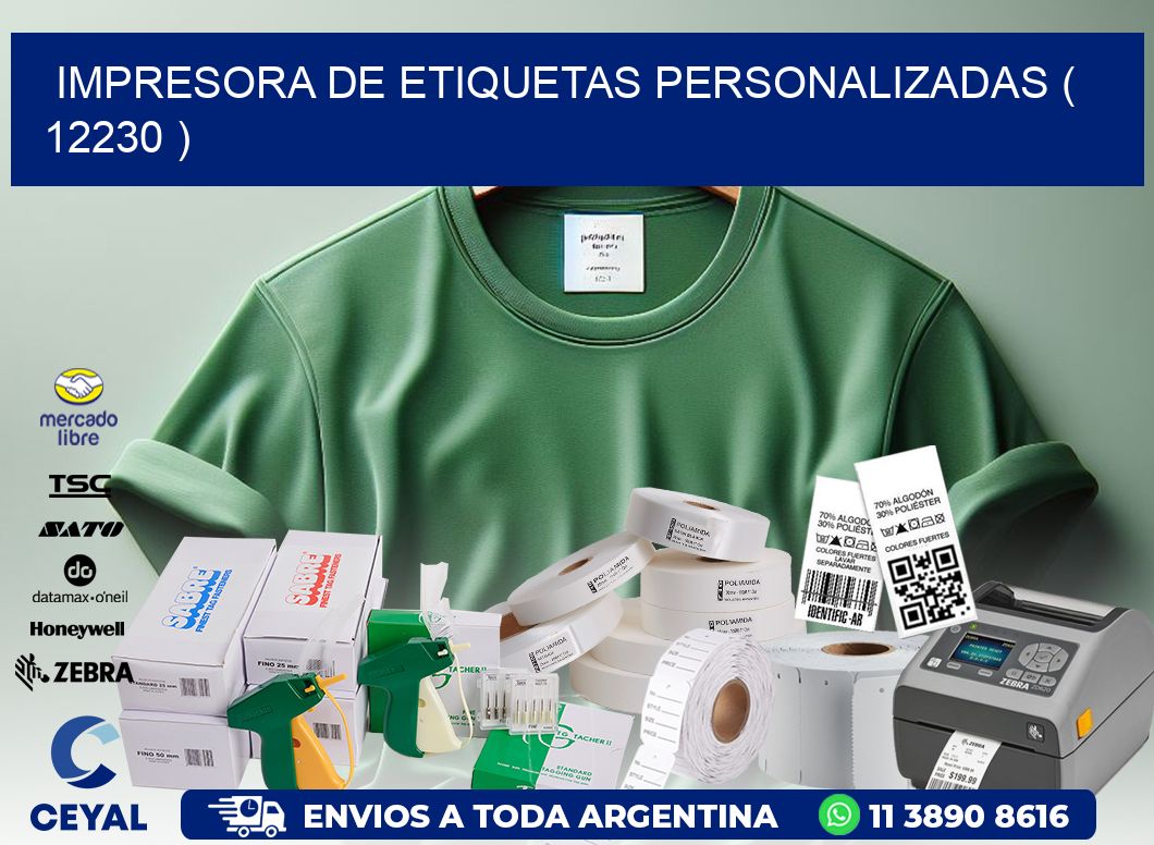 impresora de etiquetas personalizadas ( 12230 )