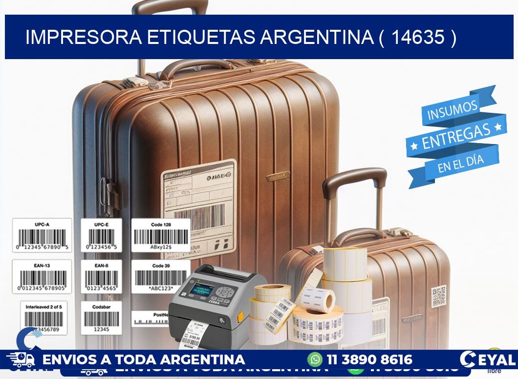 impresora etiquetas argentina ( 14635 )